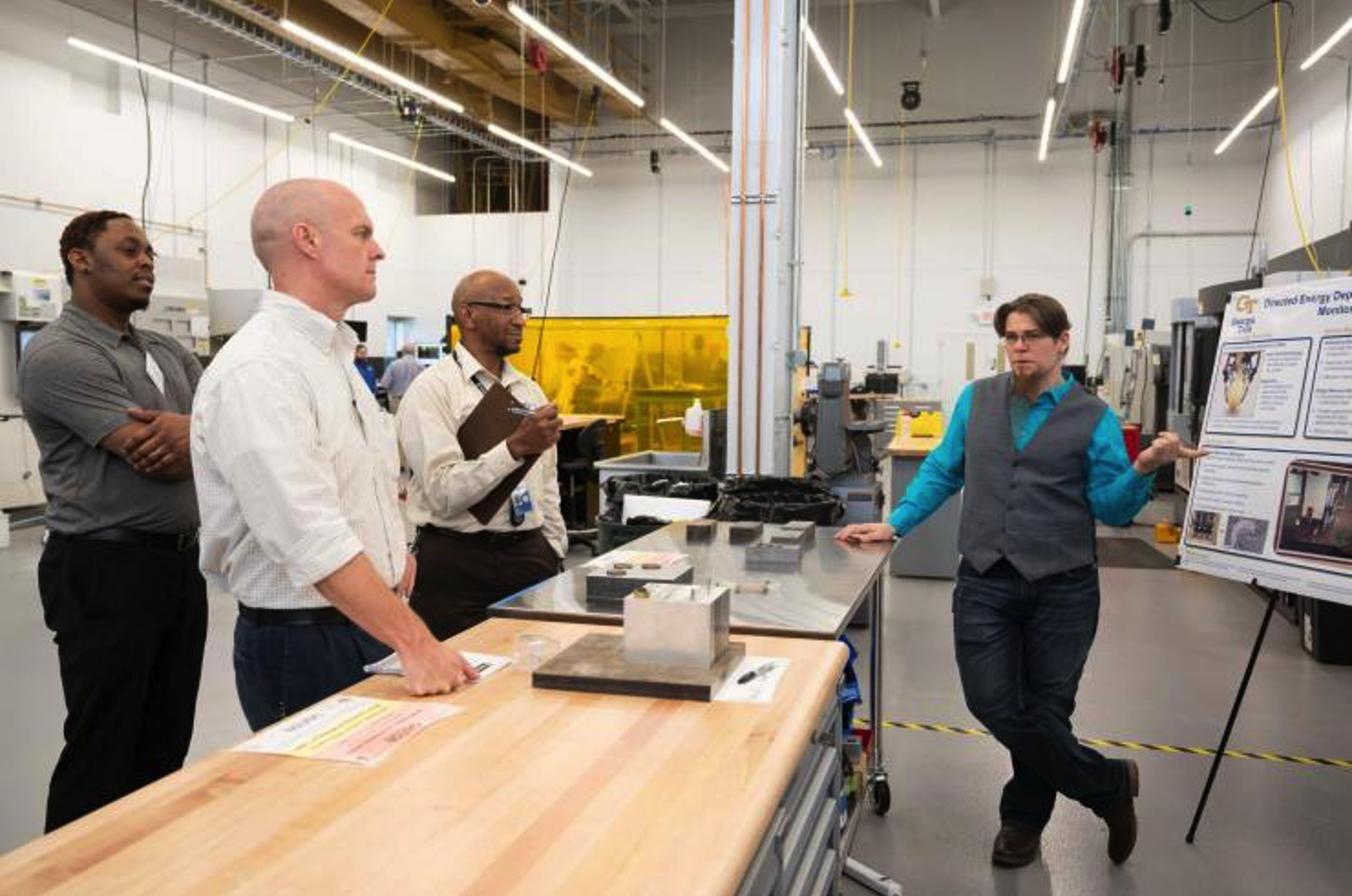 Touring the Advanced Manufacturing Pilot Facility